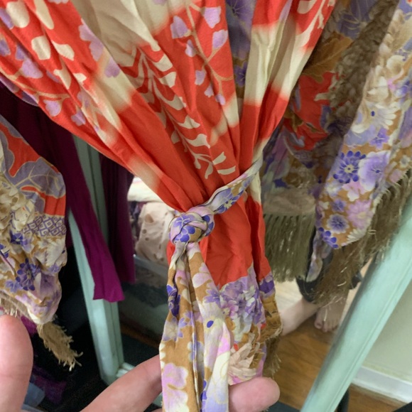 Spell X Free People Will Tassel Mini Dress NWOT - Picture 4 of 6